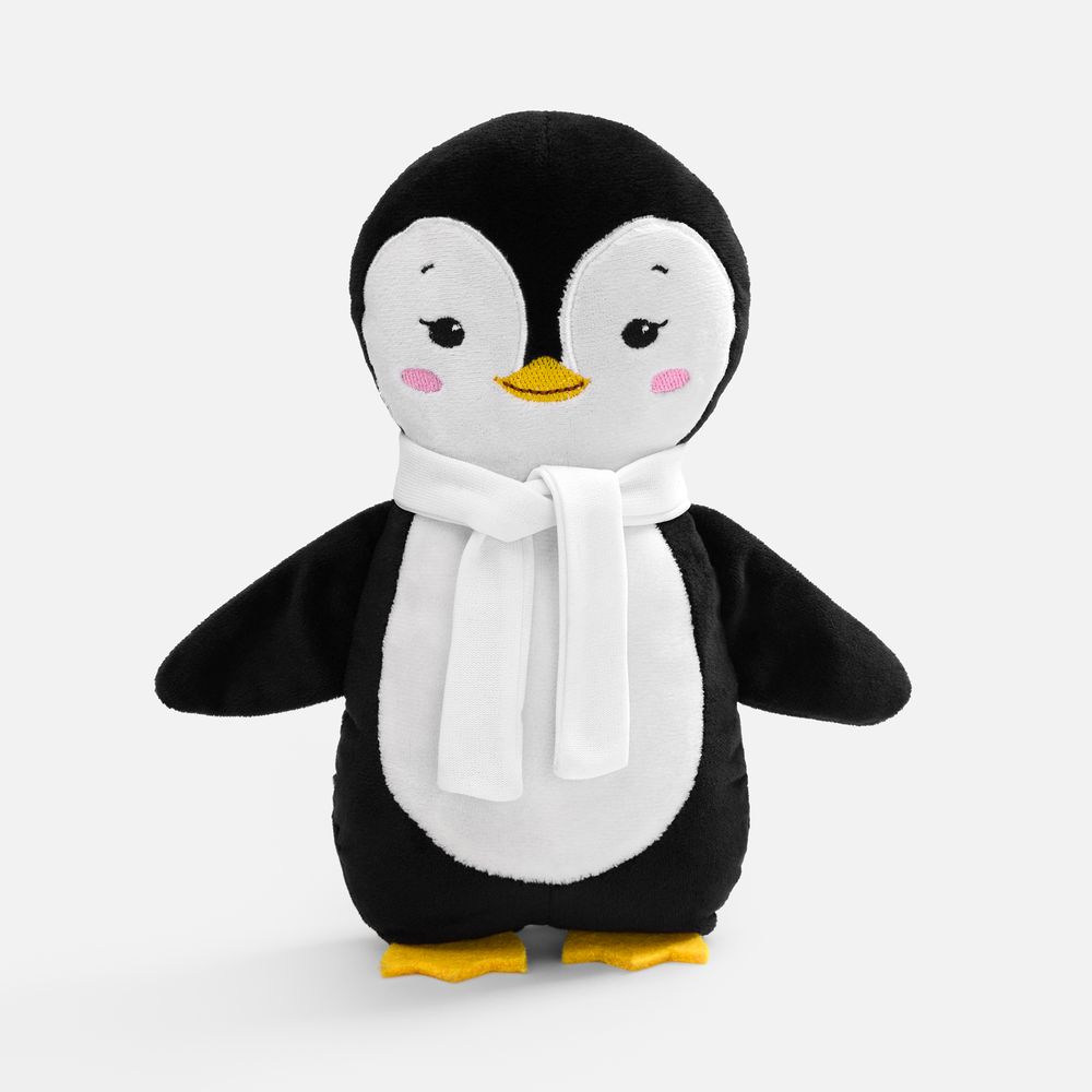 Мягкая игрушка Beastie Toys, пингвиненок с шарфом