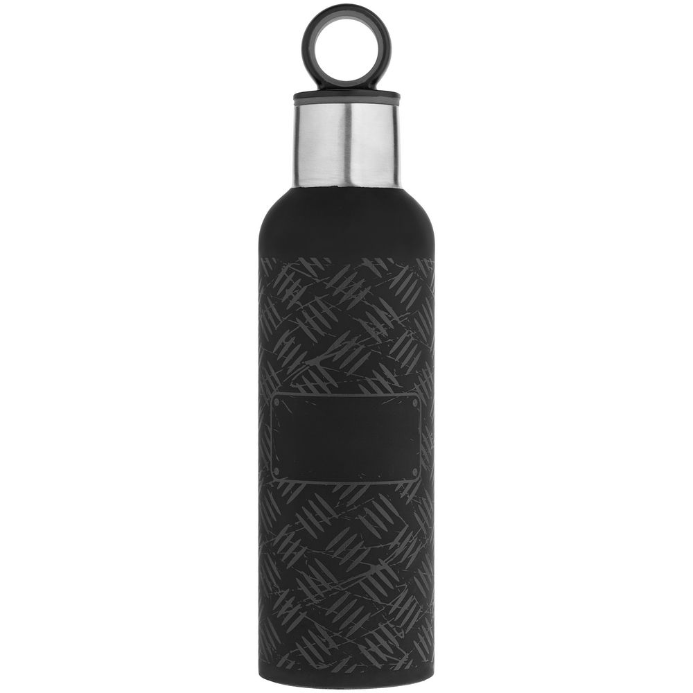 Термобутылка Hard Work Black