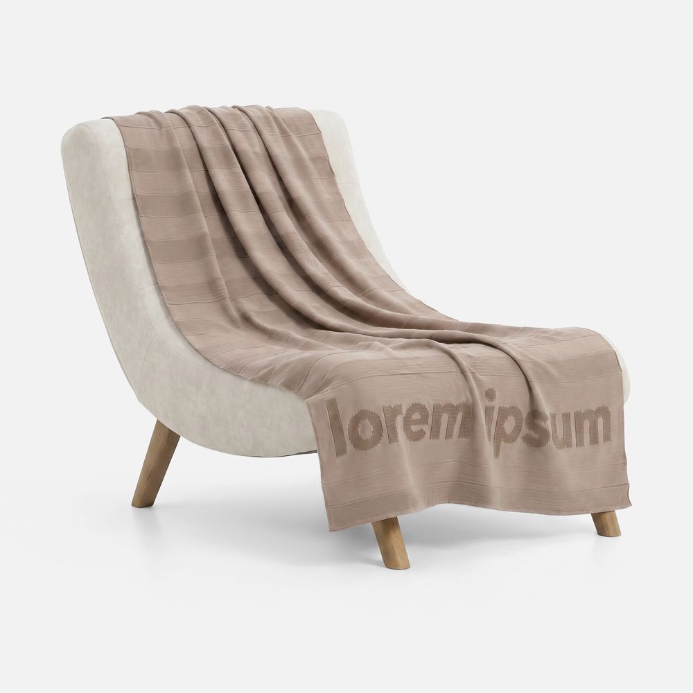 Плед на заказ Pleat Grand Plus, 1 цвет, S