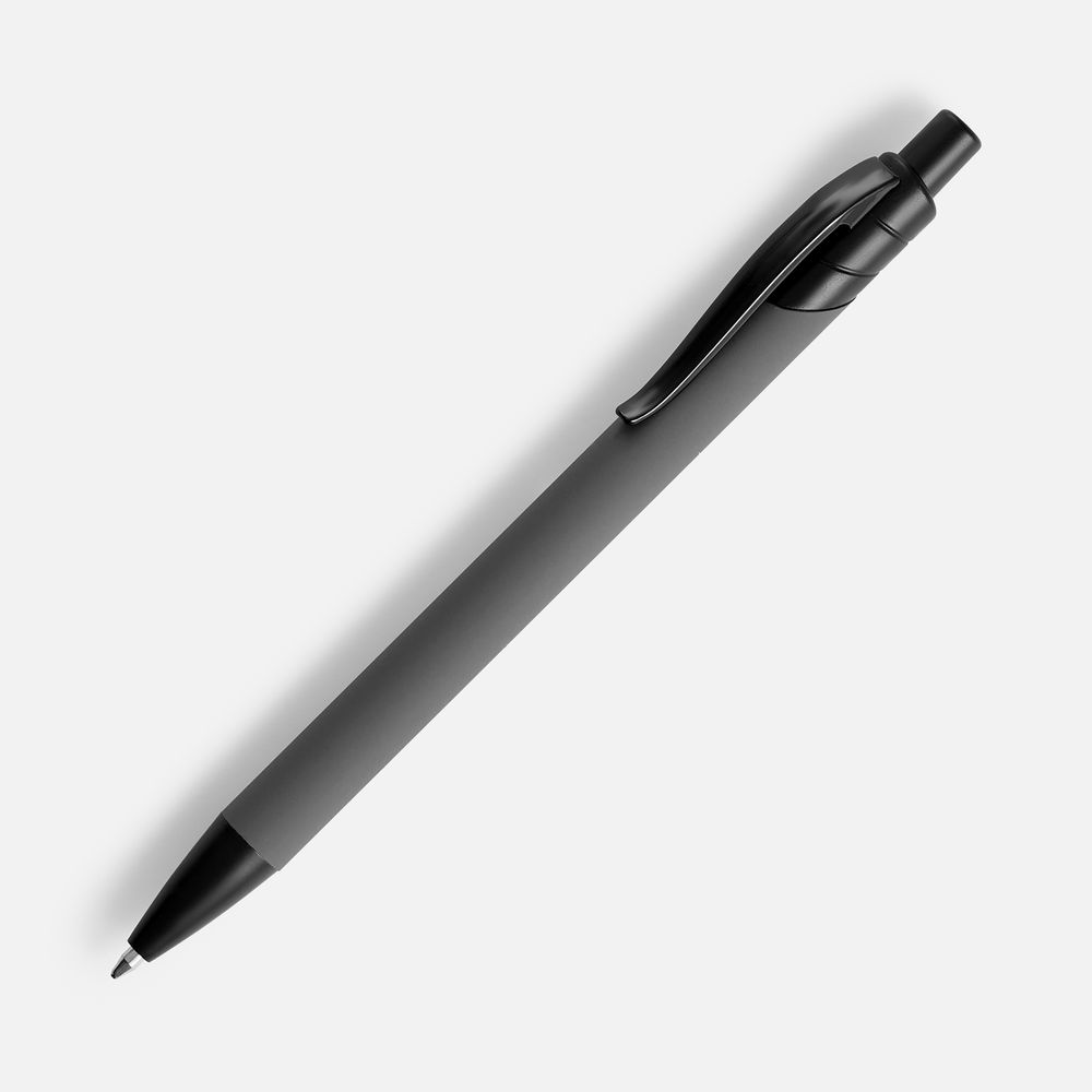 Ручка шариковая Undertone Black Soft Touch, серая