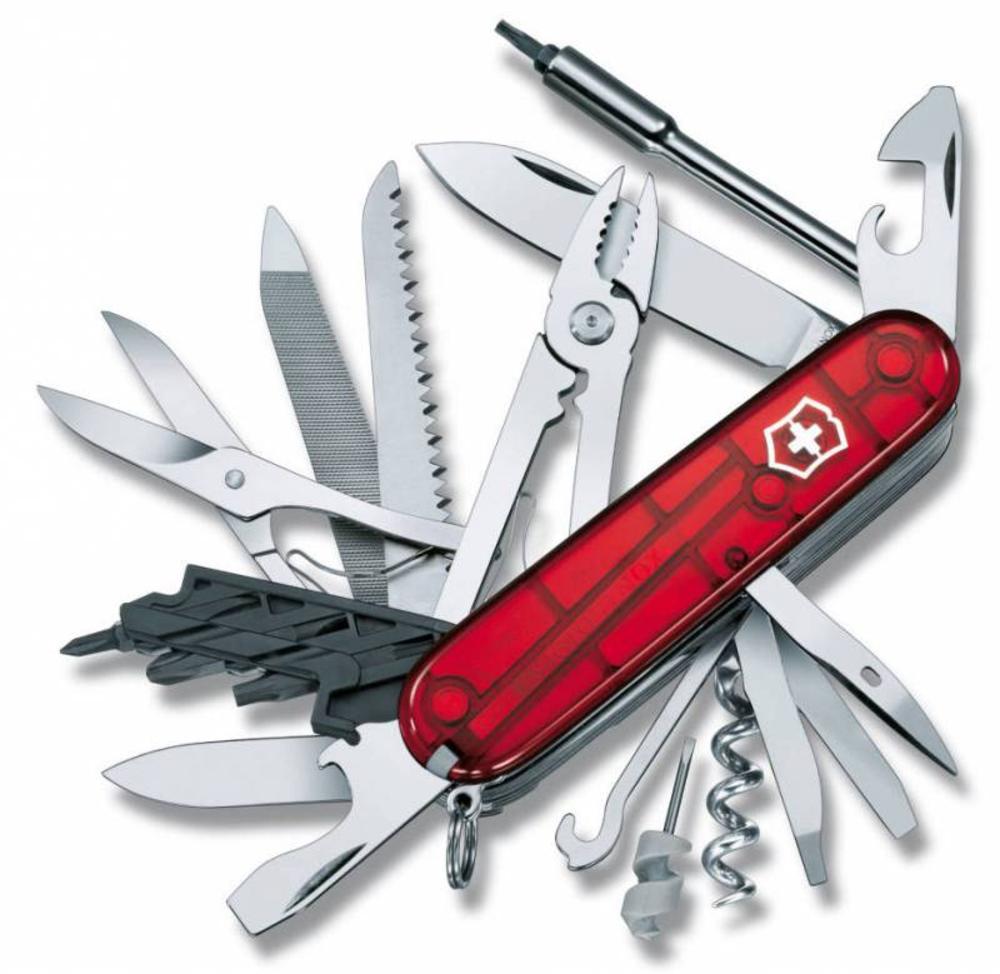 Офицерский нож CyberTool L, полупрозрачный