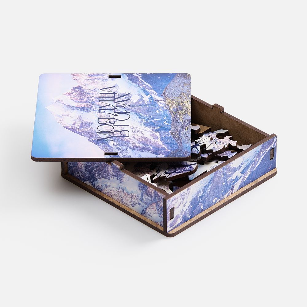Деревянный пазл в шкатулке PuzzleBox на заказ