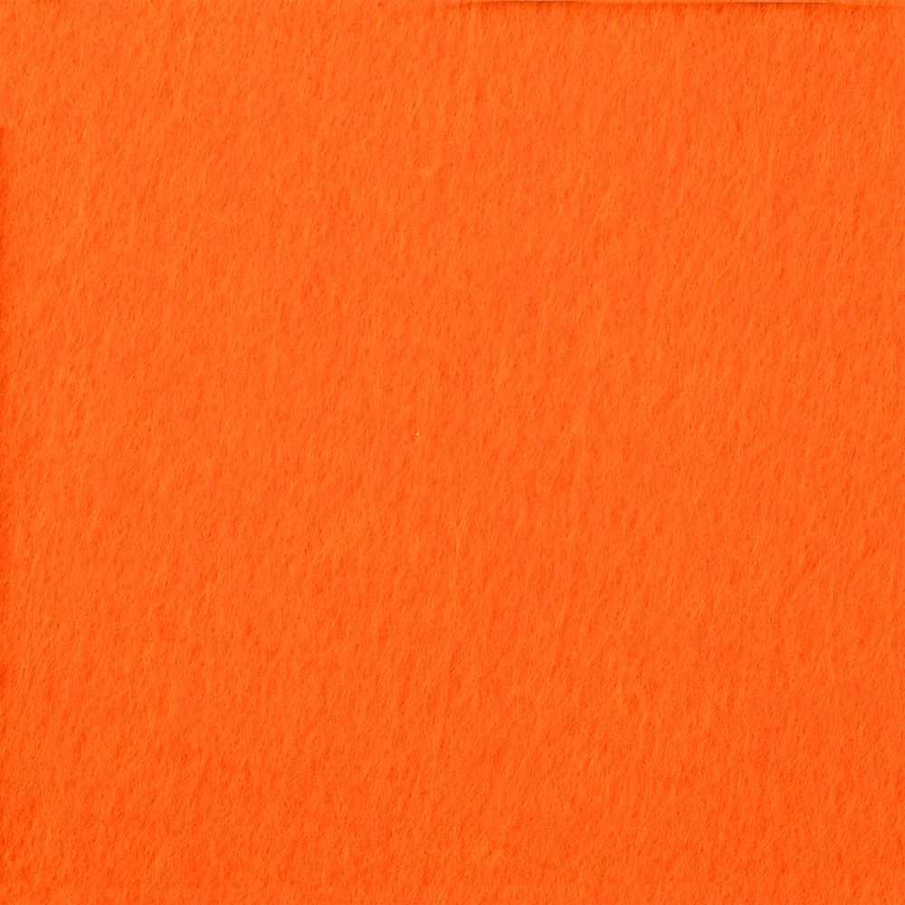 Заготовка из фетра Felt 50, оранжевый неон