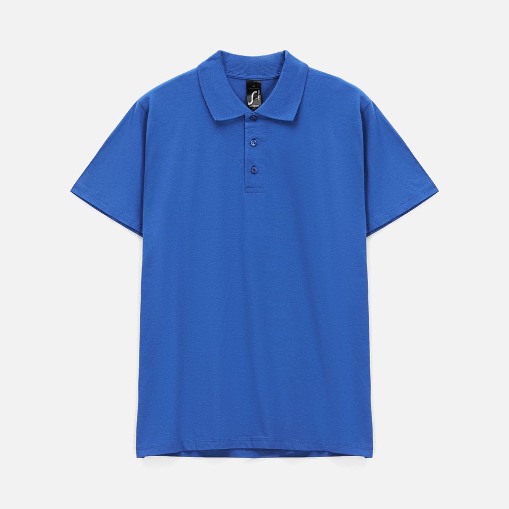 Рубашка поло мужская Prescott Men 170, ярко-синяя (royal)