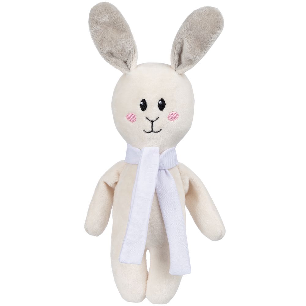 Мягкая игрушка Beastie Toys, заяц с шарфом