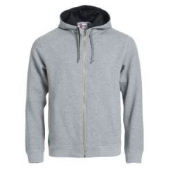 Толстовка  мужская Classic Hoody Full Zip, меланж _L, 85% хлопок, 15% вискоза, 300 грм2