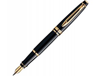 Ручка перьевая Waterman Expert 3 Black Laque GT F, черный/золотистый