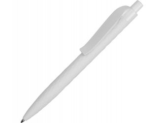 Ручка шариковая QS 01 PRP софт-тач, белый